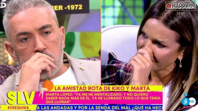 Kiko Hernández y Marta López.