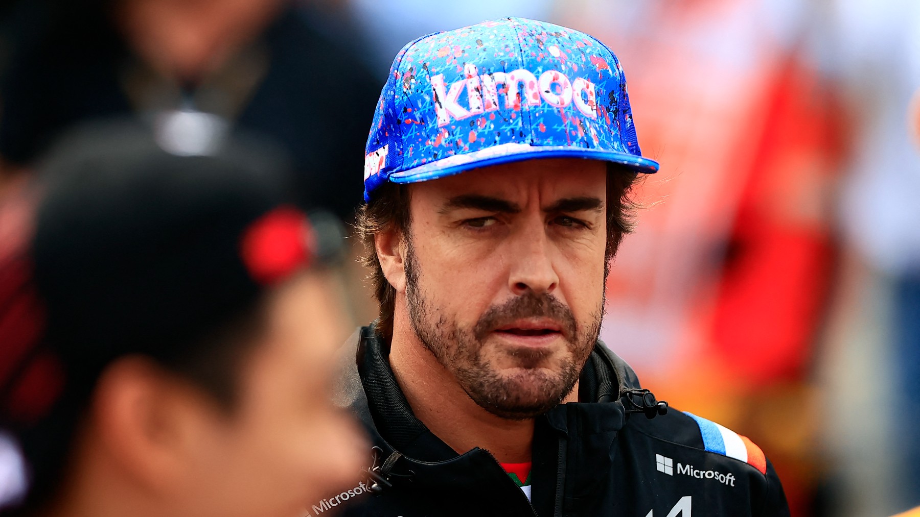Fernando Alonso, en el GP de México. (AFP)