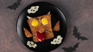 Receta de sándwiches terroríficos para Halloween