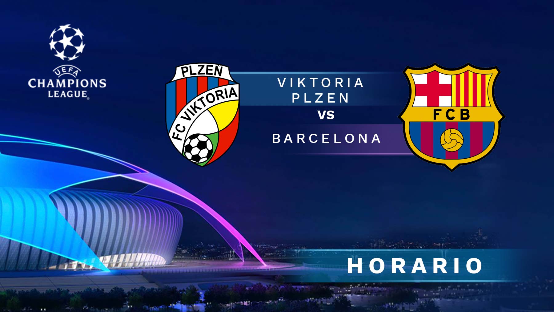 Viktoria Plzen – Barcelona: horario y dónde ver en directo por TV y online la Champions League.