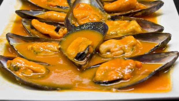 Receta de mejillones
