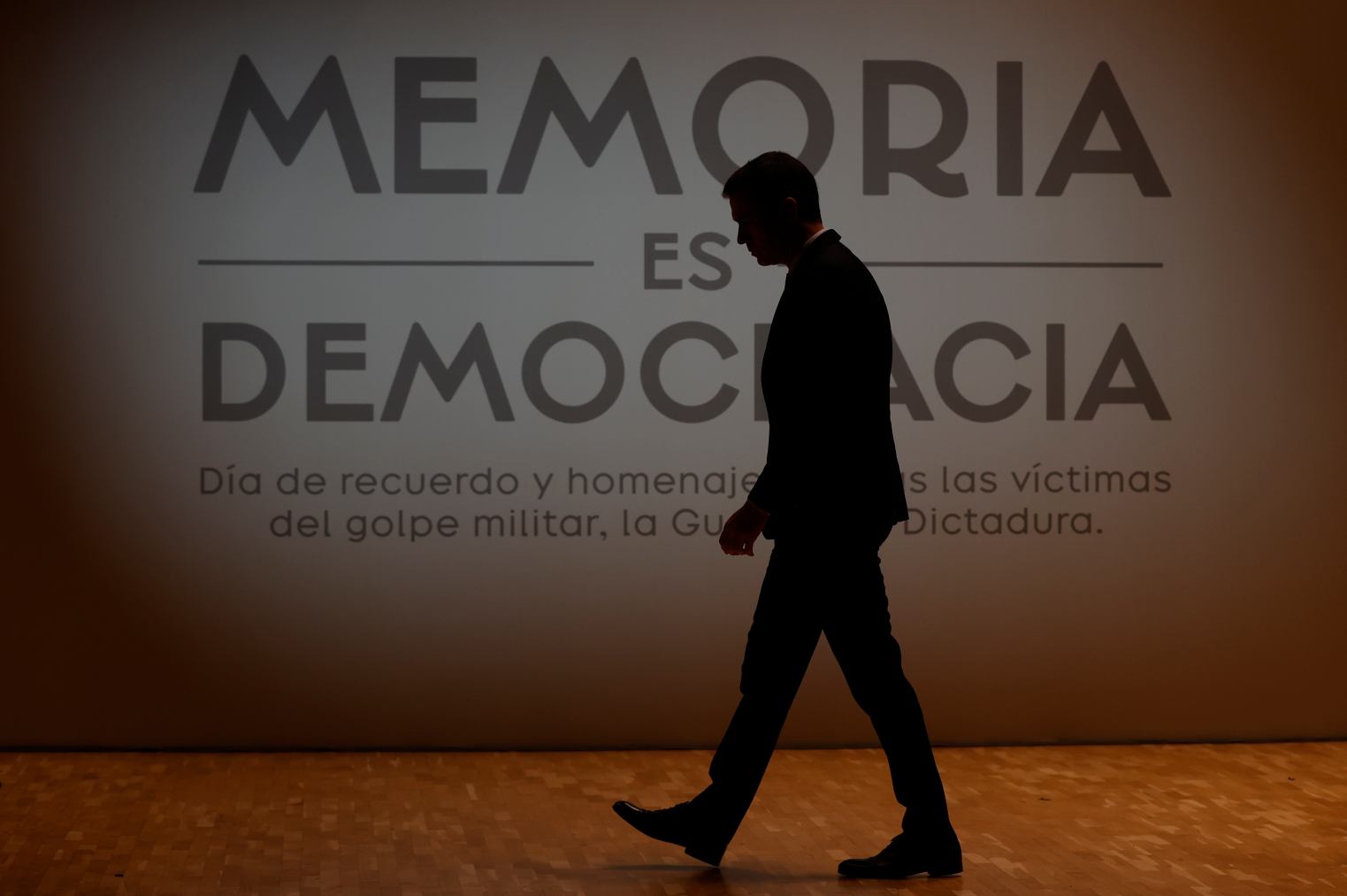 Pedro Sánchez, en el acto ‘Memoria es democracia’