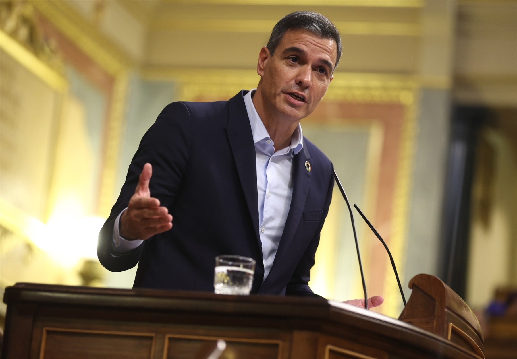 Pedro Sánchez en el Congreso de los Diputados (EP)