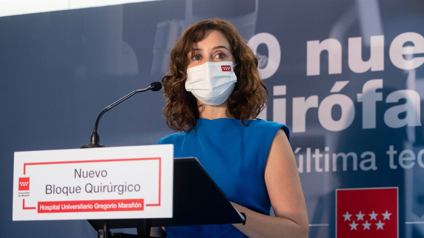 La presidenta de la Comunidad de Madrid, Isabel Díaz Ayuso.