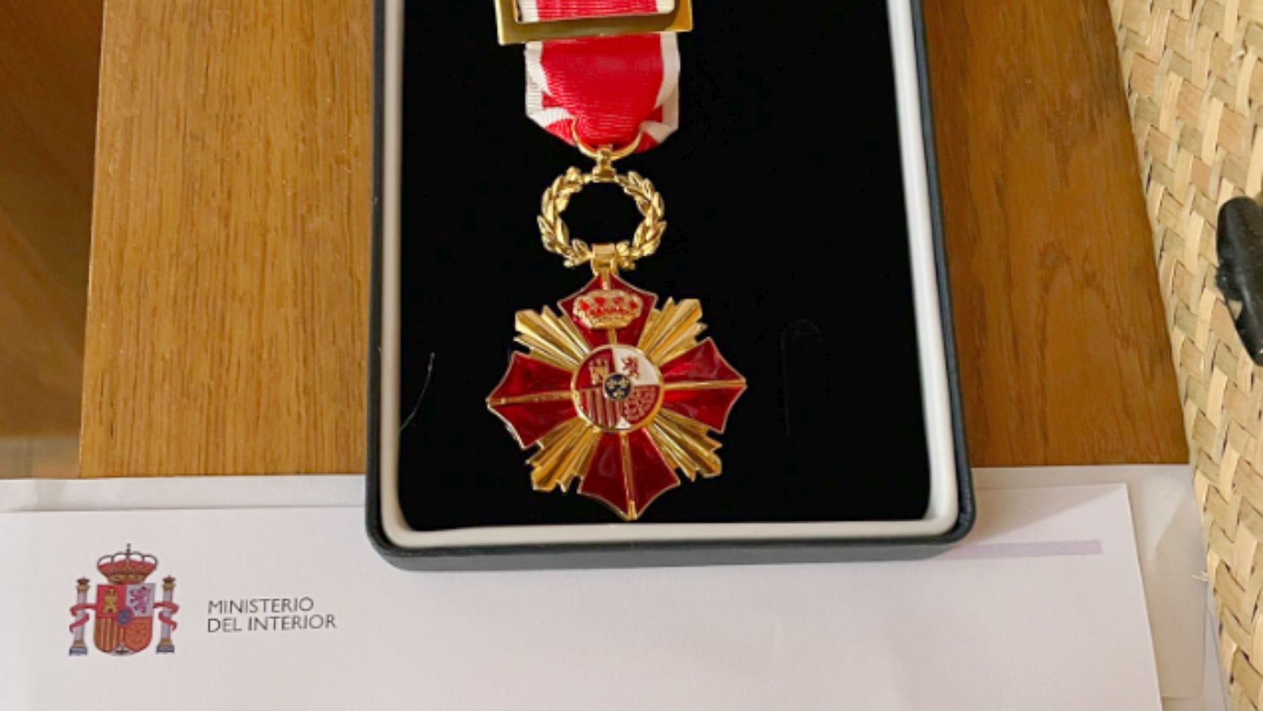 Medalla del Gobierno a las víctimas de ETA.