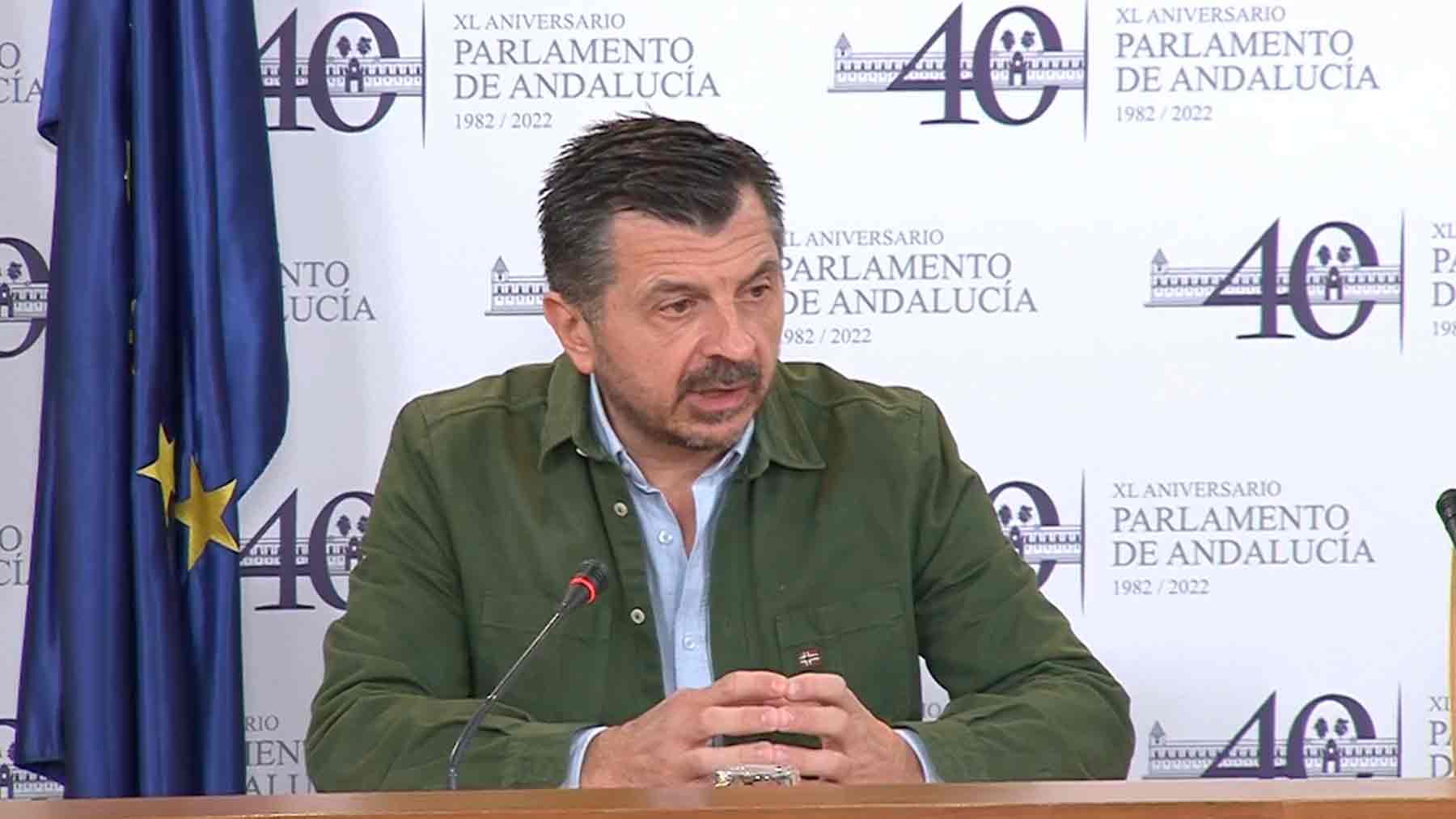 Toni Martín, portavoz del PP en Andalucía.