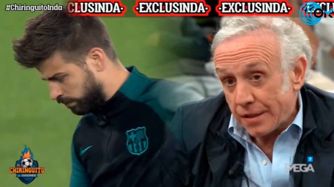 Eduardo Inda adelantó la intención de Piqué de dejar el fútbol