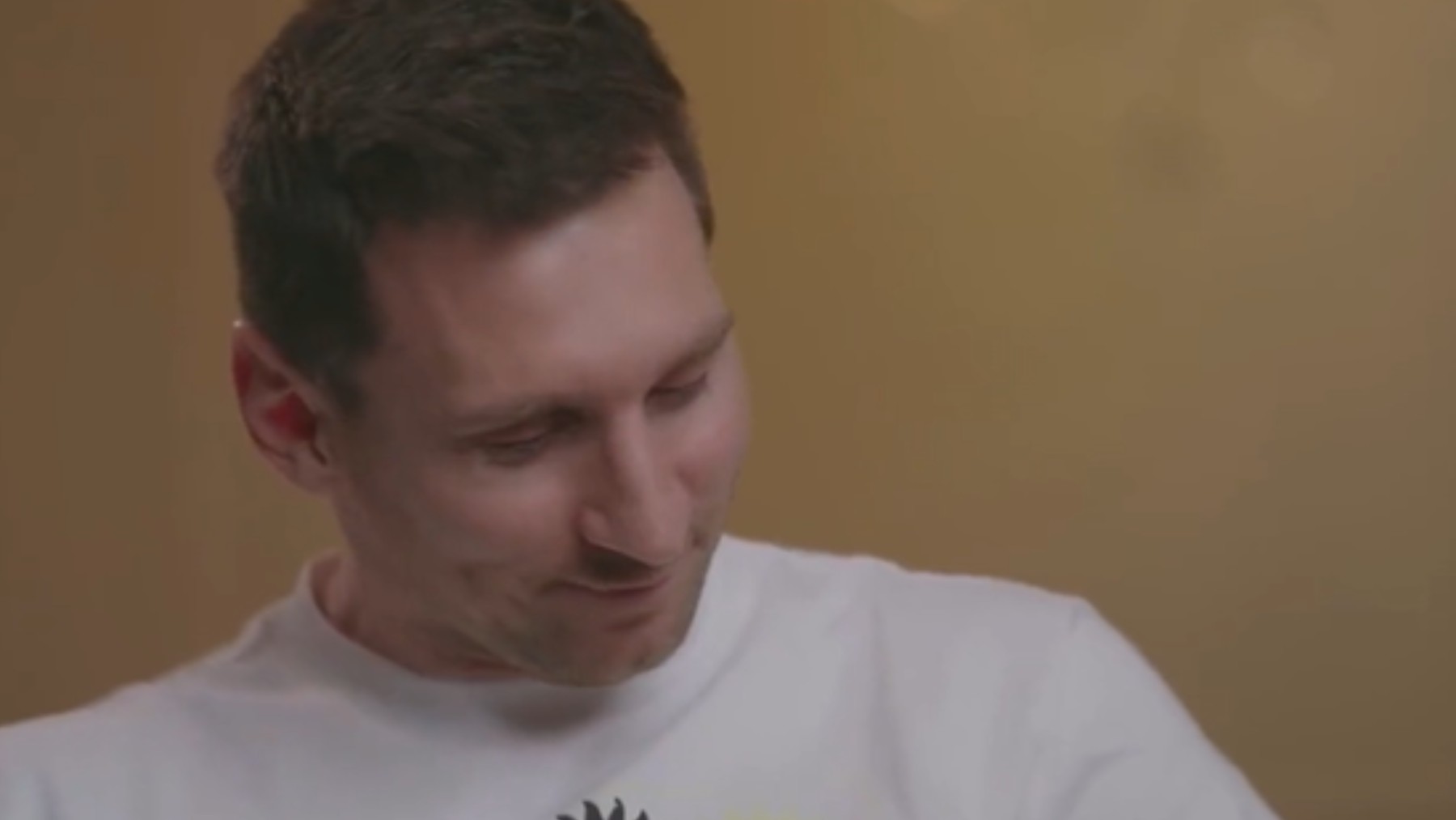 Leo Messi llorando