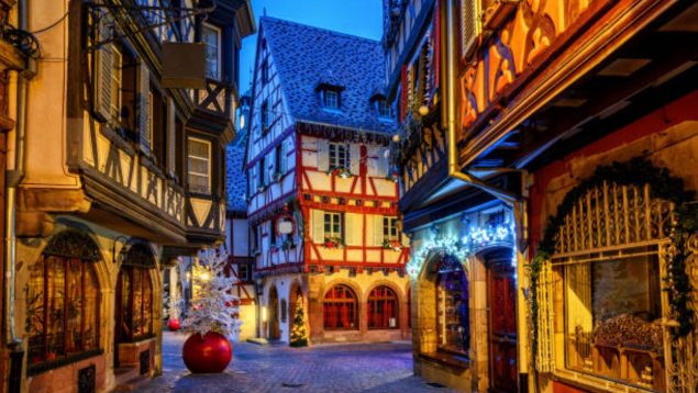 pueblos Navidad Alsacia