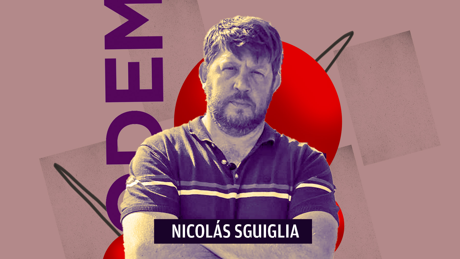 Nicolás Sguiglia, candidato de Podemos a la Alcaldía de Málaga.