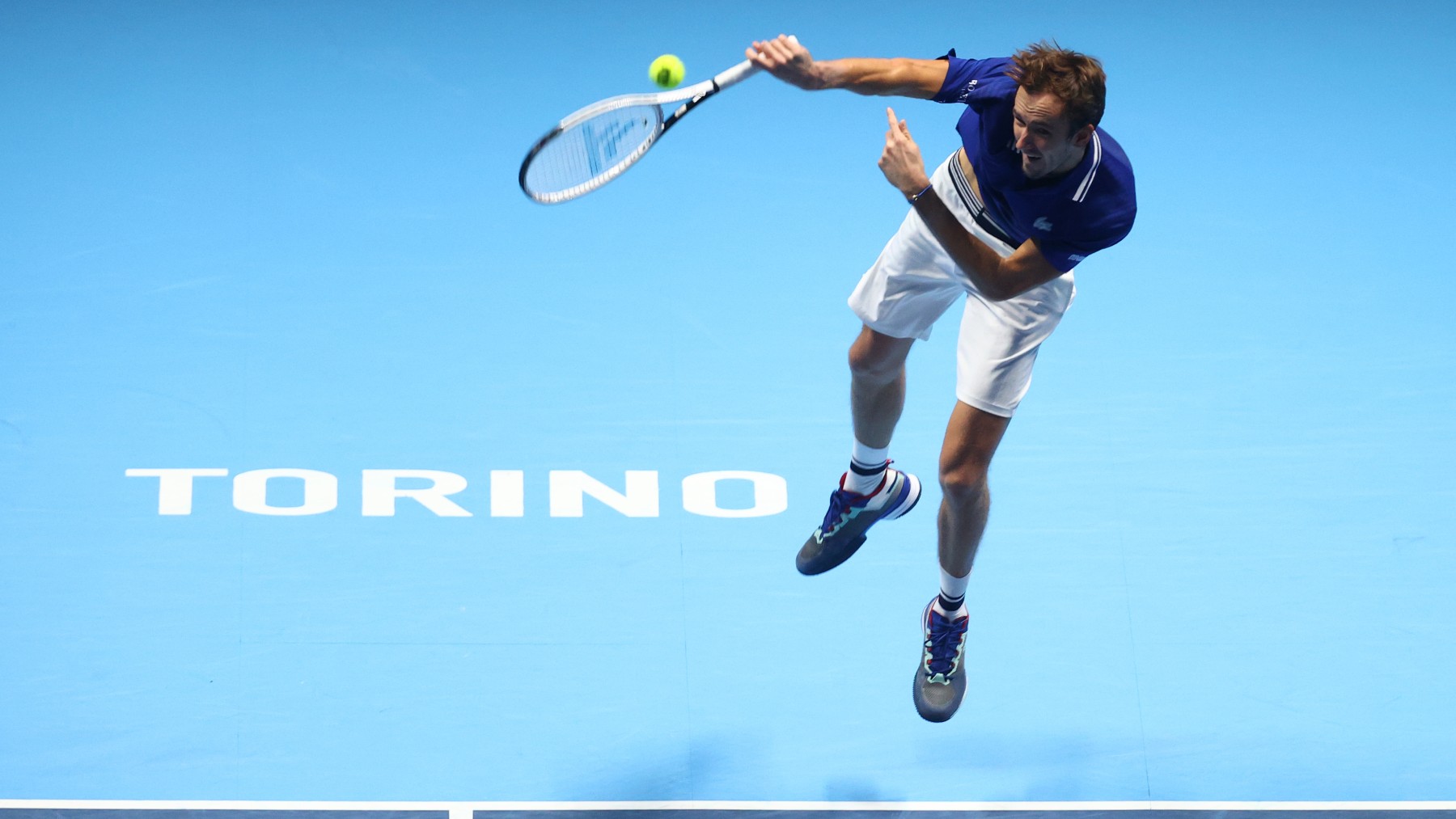 Daniil Medvedev, en las ATP Finals 2021. (Getty)