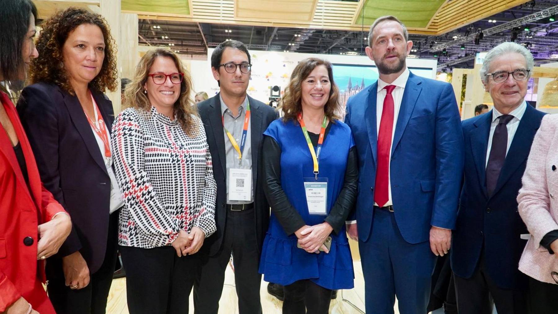 Cati Cladera, Francina Armengol y Iago Negueruela, entre otros, en la World Travel Market.