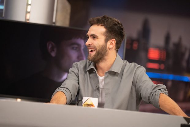 Ricardo Gómez durante su paso por 'El Hormiguero'