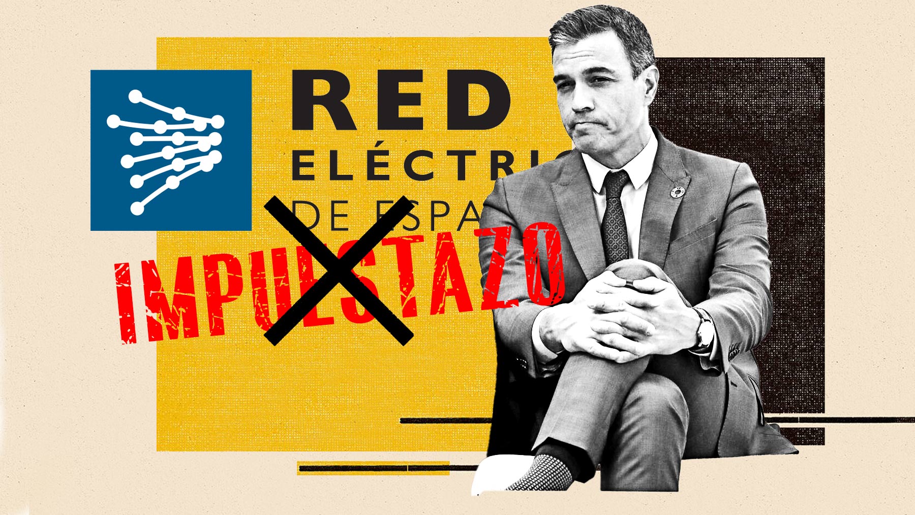 Pedro Sánchez indultó a Red Eléctrica del impuestazo siendo accionista