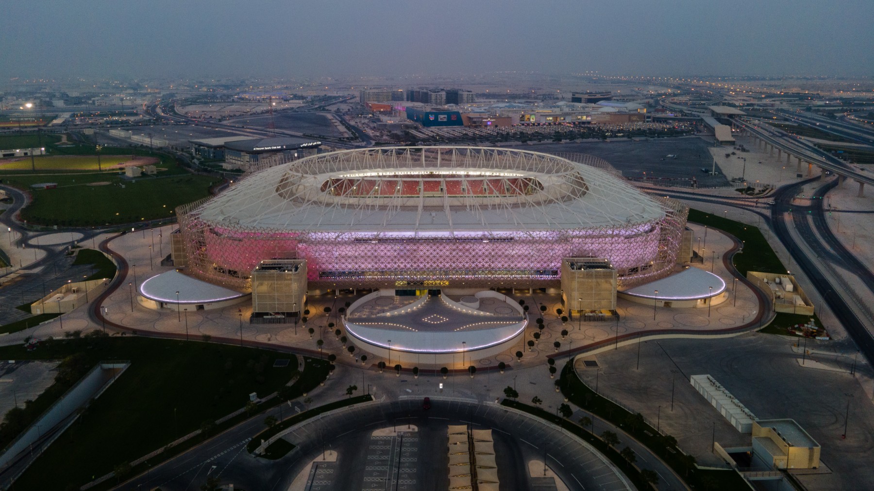 Uno de los estadios del Mundial de Qatar 2022. (Getty)