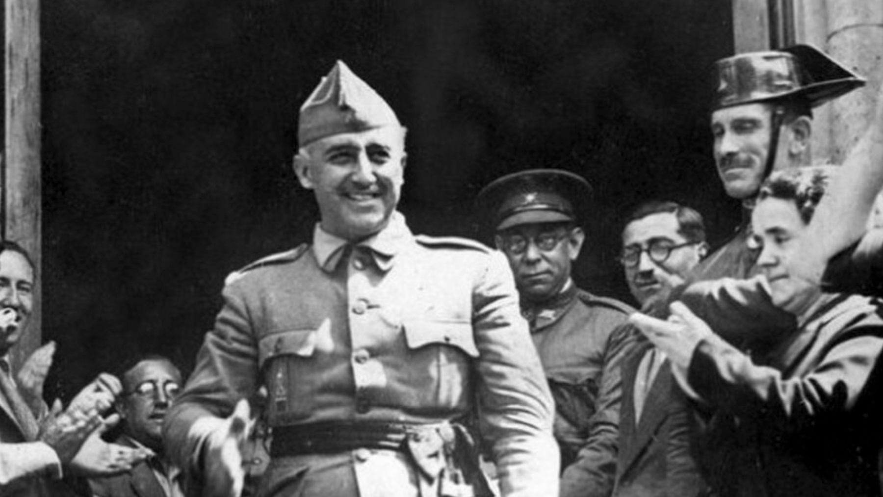 Francisco Franco con uniforme de la Legión.
