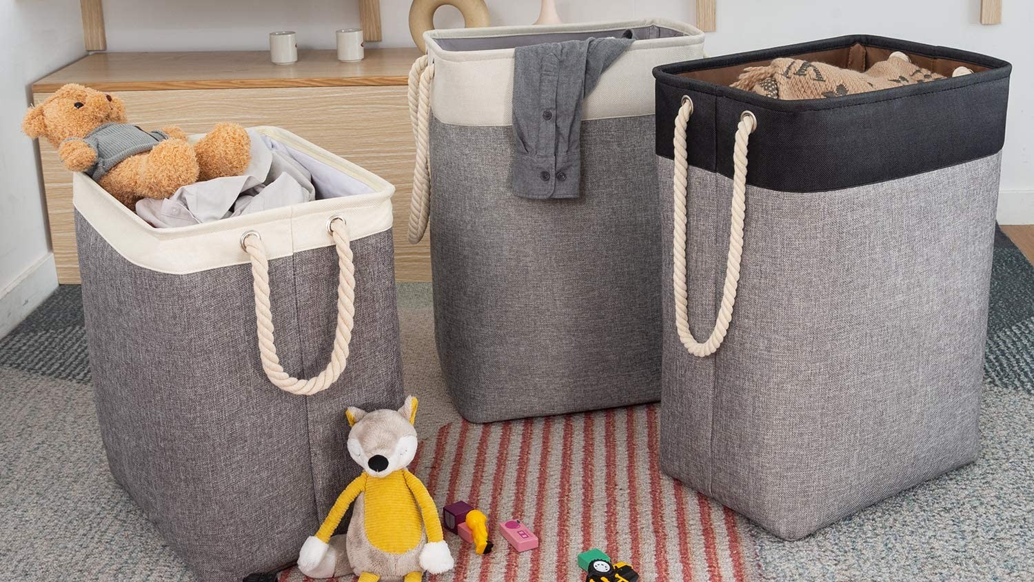 7 cestos para la ropa sucia elegantes y prácticos para que la colada sea tu  tarea favorita del hogar