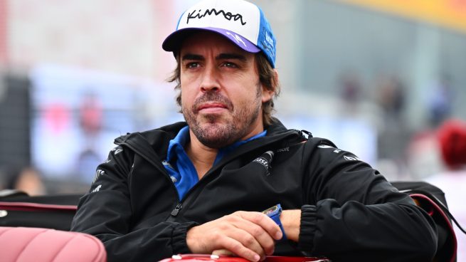 Fernando Alonso zasca