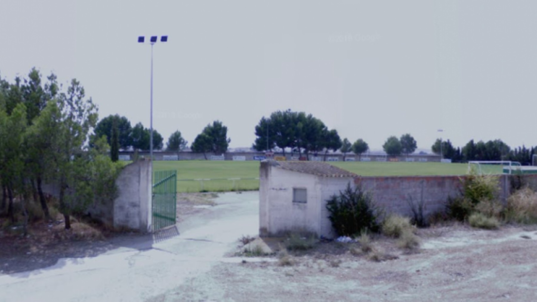 El campo de fútbol donde sucedieron los hechos. (Google Maps)