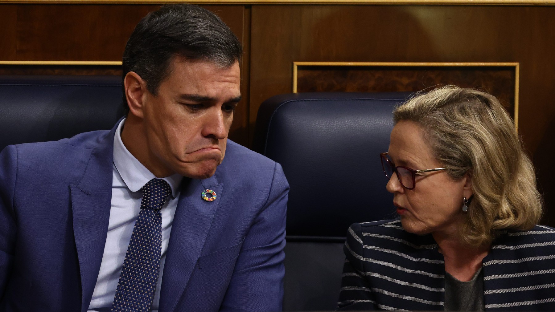 Pedro Sánchez y Nadia Calviño