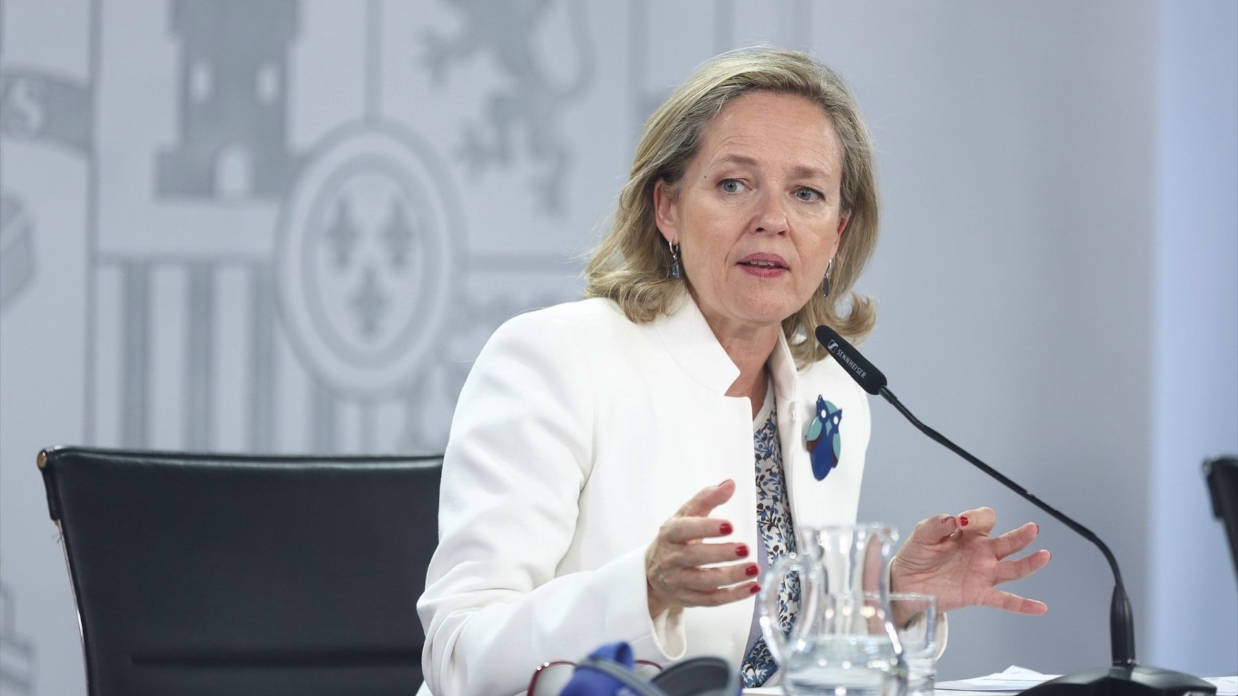 La vicepresidenta primera y ministra de Asuntos Económicos y Transformación Digital, Nadia Calviño