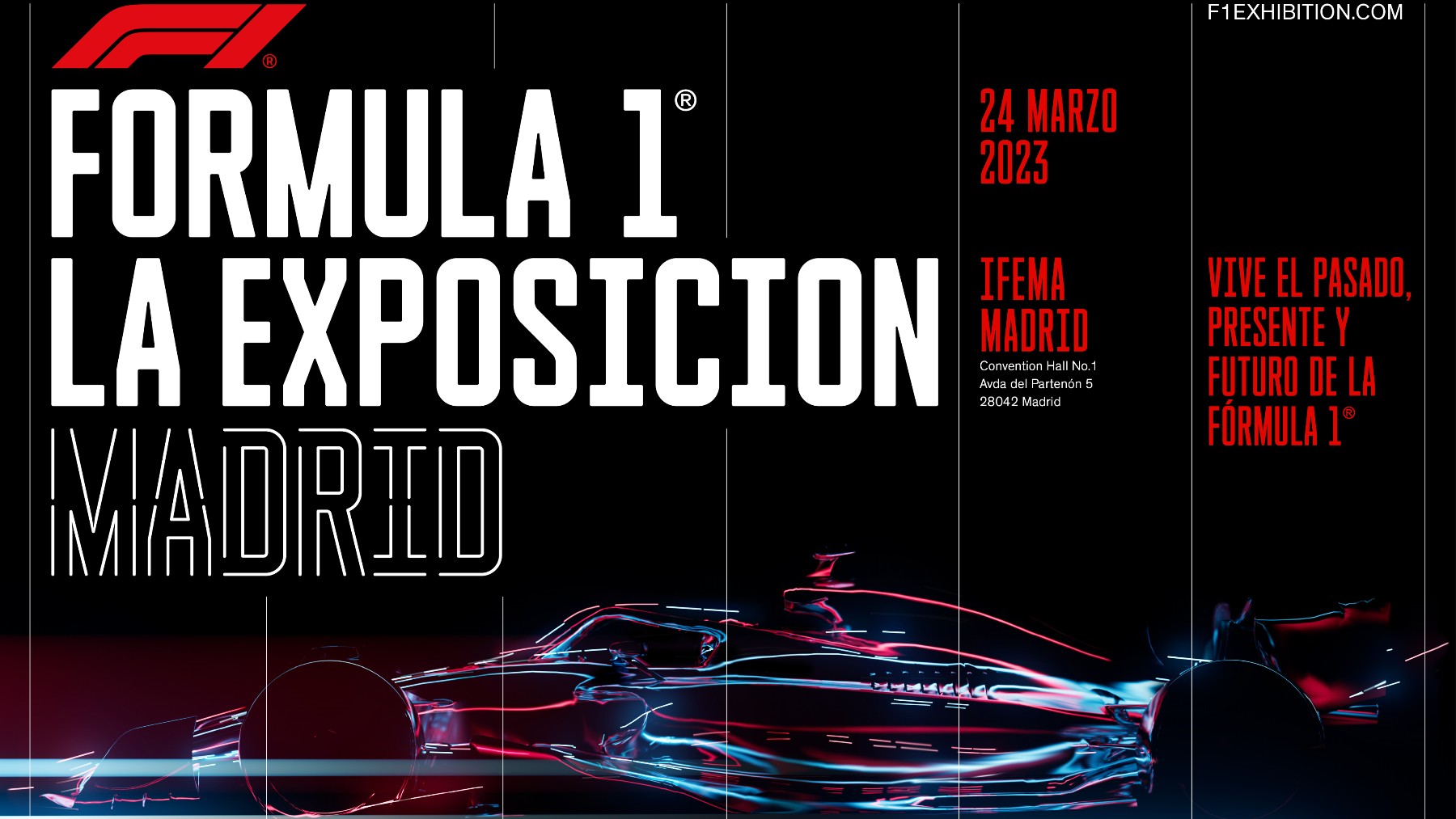 Madrid acogerá la primera exposición oficial de Fórmula 1 la historia.