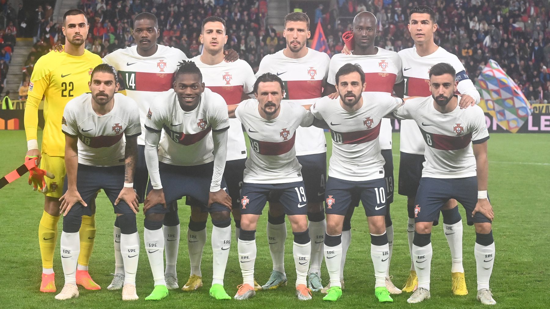 alineación Enajenar Encantada de conocerte Selección de Portugal para el Mundial de Qatar: jugadores, portero,  entrenador, estrellas...