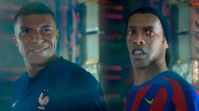 Pasteles Surichinmoi Corteza Nike estrena anuncio para el Mundial de Qatar con Kylian Mbappé, Cristiano  Ronaldo y Ronaldinho como protagonistas