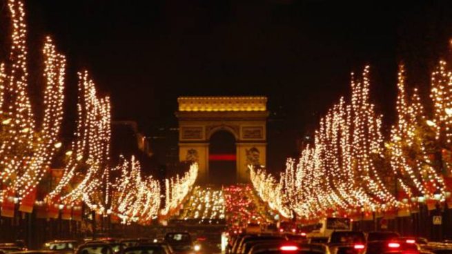 ciudades luces Navidad Europa
