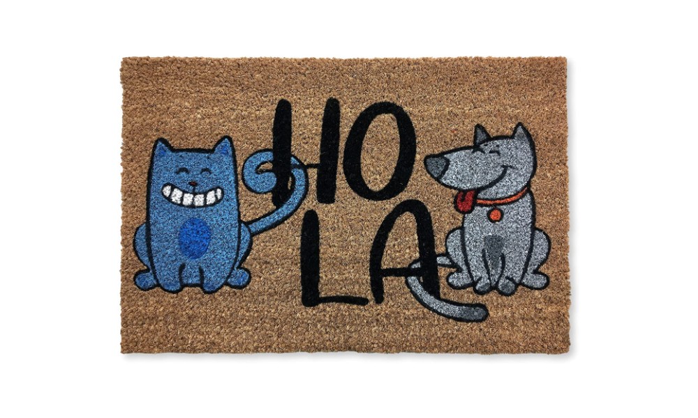 Felpudo Espero que te gusten los Gatos, Felpudos originales Koko Doormats