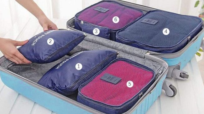 contacto revelación Bronceado Ordena de manera eficiente tu equipaje con estos organizadores para maletas