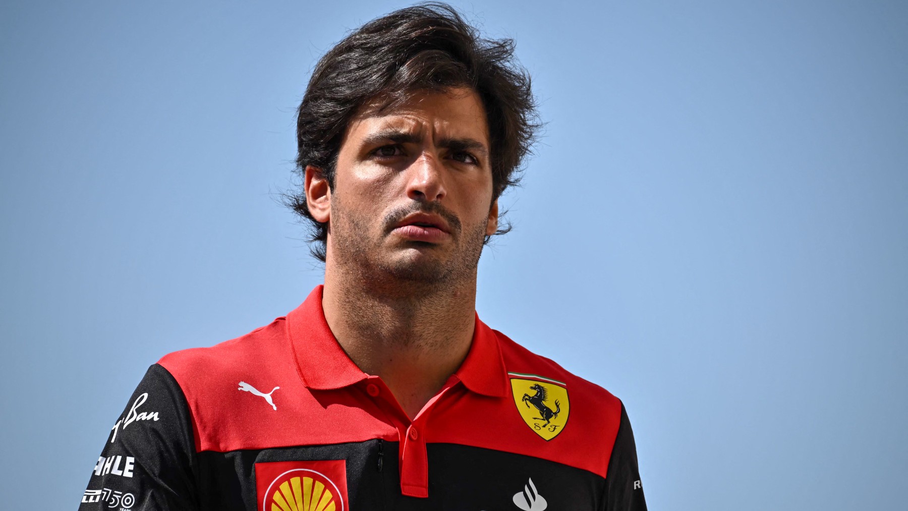 Carlos Sainz, durante el GP de Abu Dhabi de F1. (AFP)