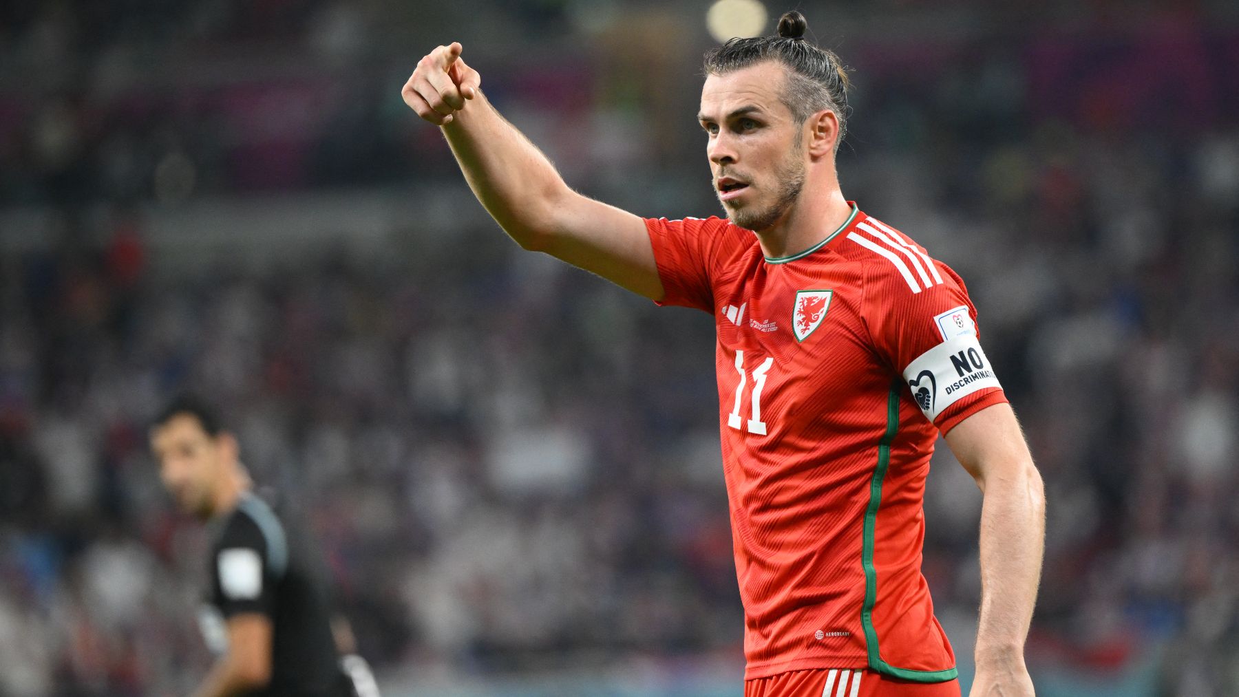 Bale, durante un partido del Mundial. (AFP)