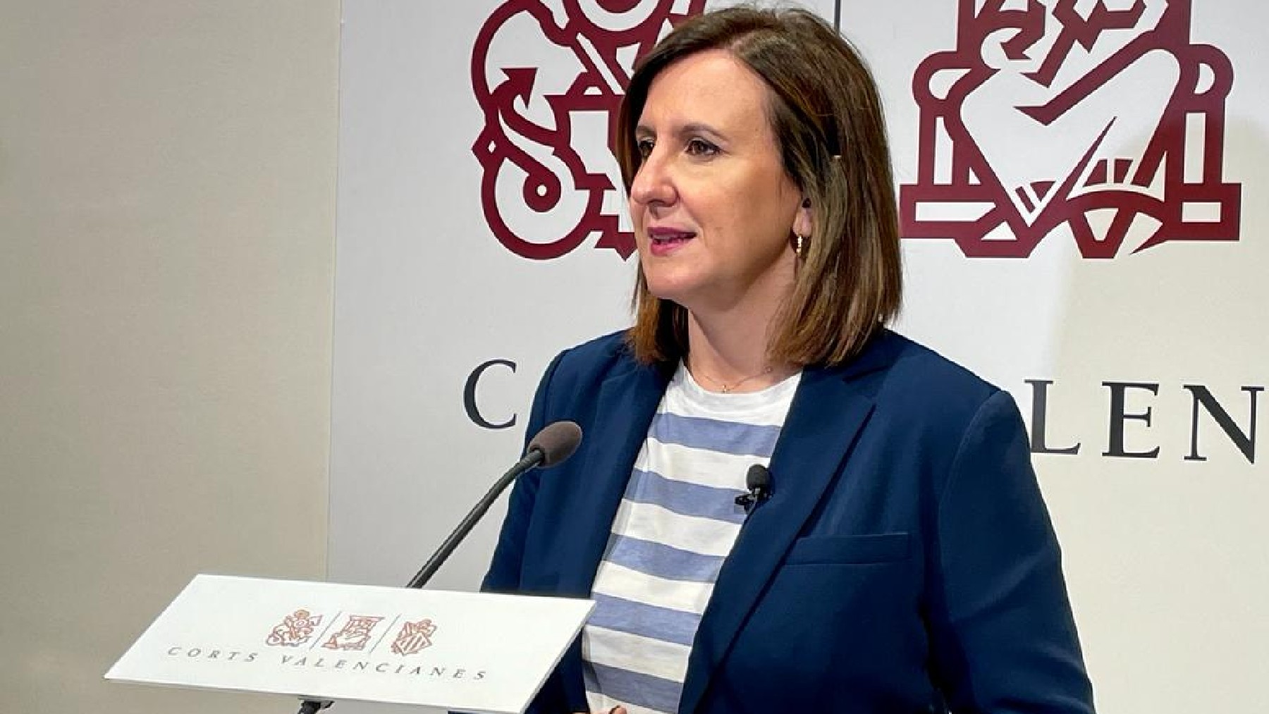 María José Catalá, síndica portavoz del PP en las Cortes Valencianas.