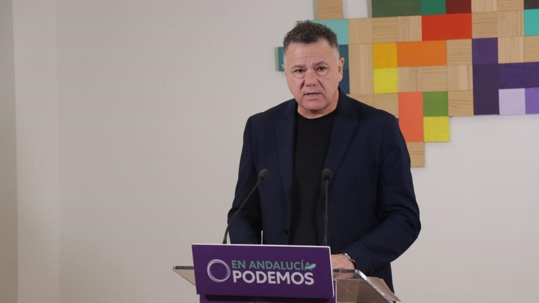 Juan Antonio Delgado, diputado de Podemos Andalucía.