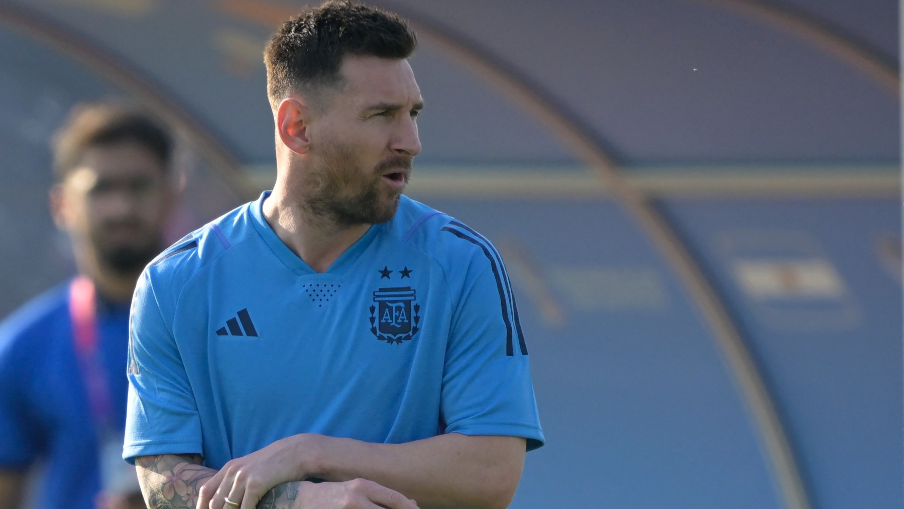 Leo Messi rueda de prensa