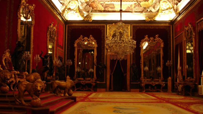 Salón del trono borbones