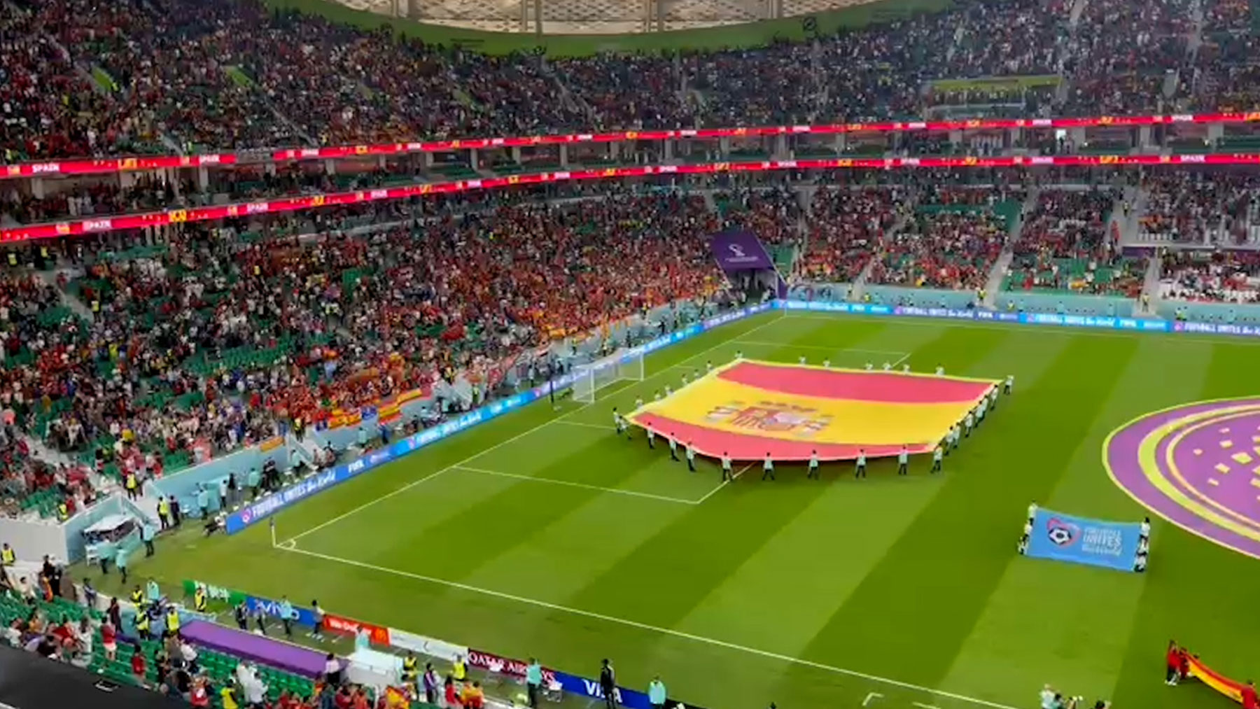 himno España en Qatar contra Costa Rica