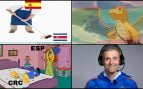memes España - Costa Rica
