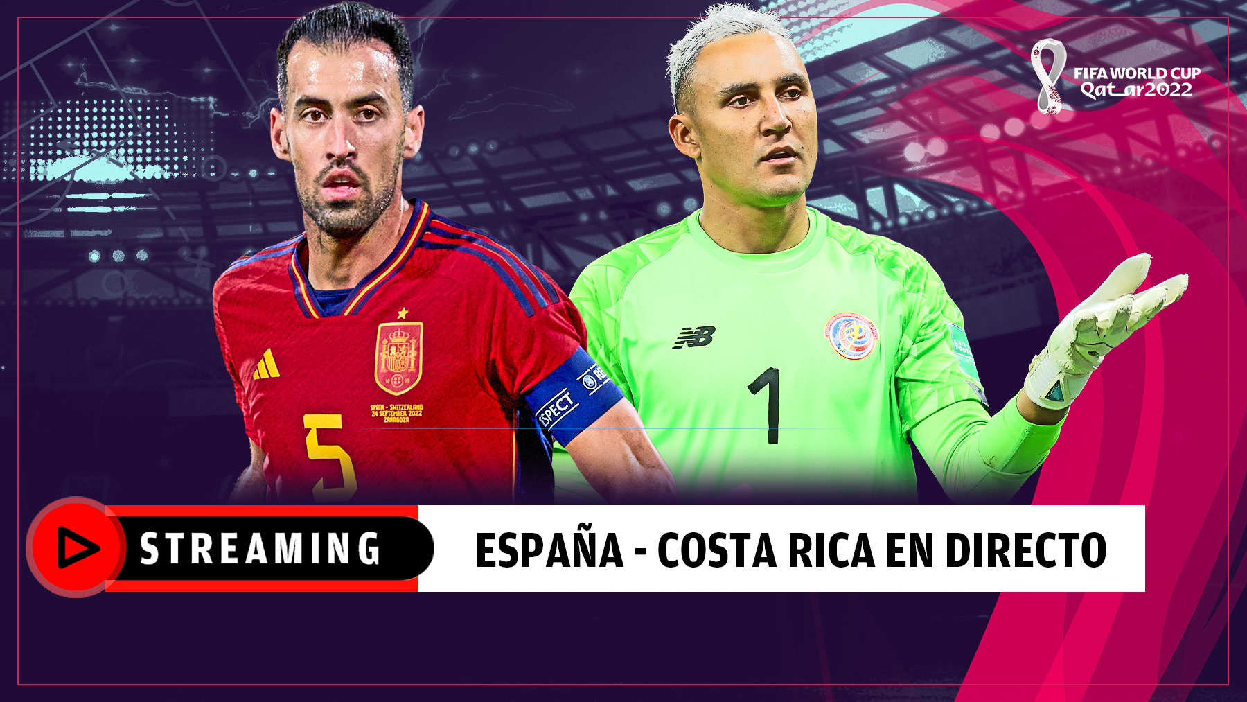 Streaming España – Costa Rica