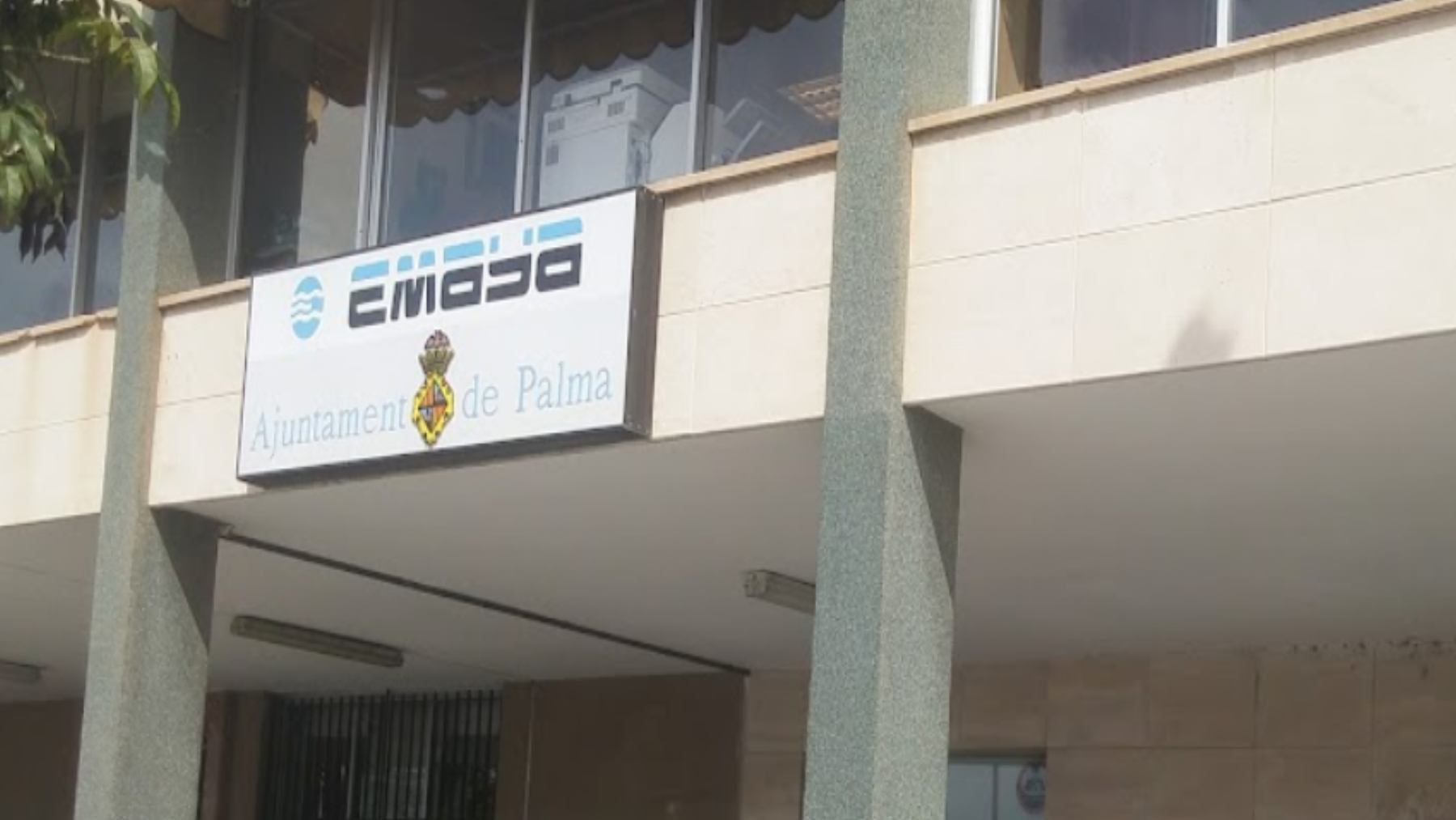 Imagen de la sede central de la empresa municipal de limpieza de Palma, Emaya.