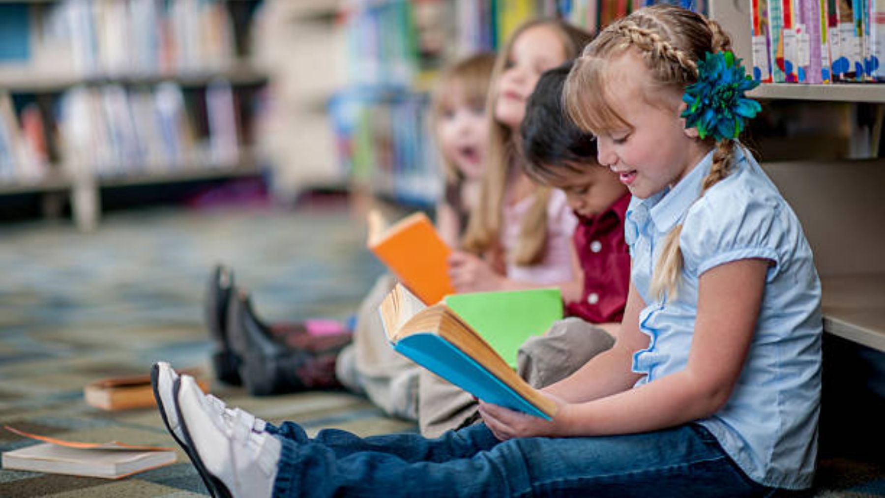 Descubre los motivos por los que es bueno llevar a los niños a la biblioteca