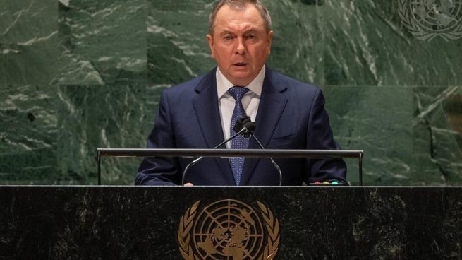 El ministro de Exteriores de Bielorrusia, Vladimir Makei