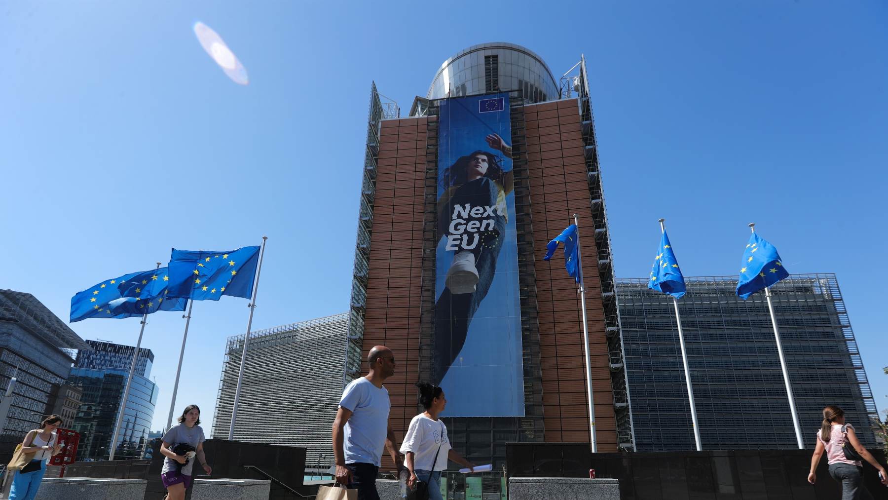 Sede la Comisión Europea en Bruselas. ZHENG HUANSONG / XINHUA NEWS