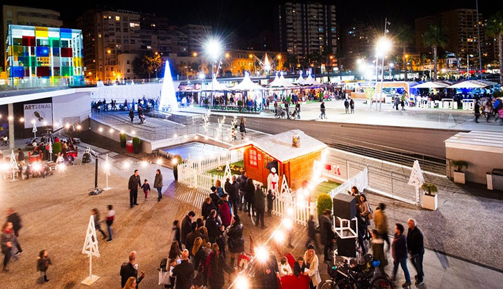 mercadillos navidad malag