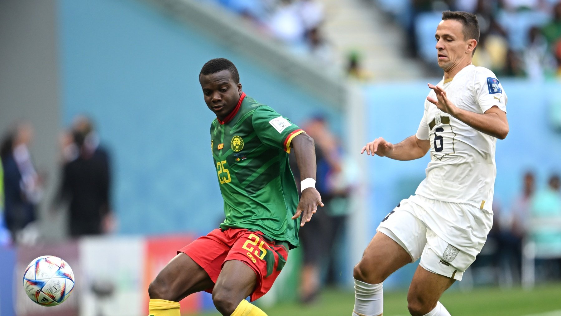 Camerún – Serbia. (Getty)