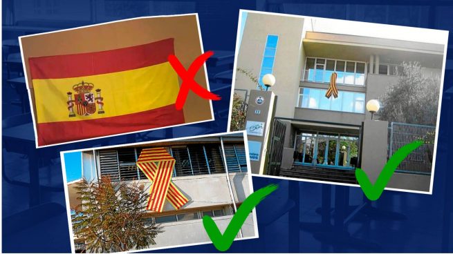 Colegios Baleares señeras catalanas