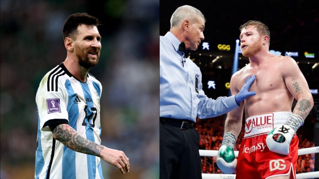 El último mensaje de Canelo Álvarez a Messi tras su polémica amenaza