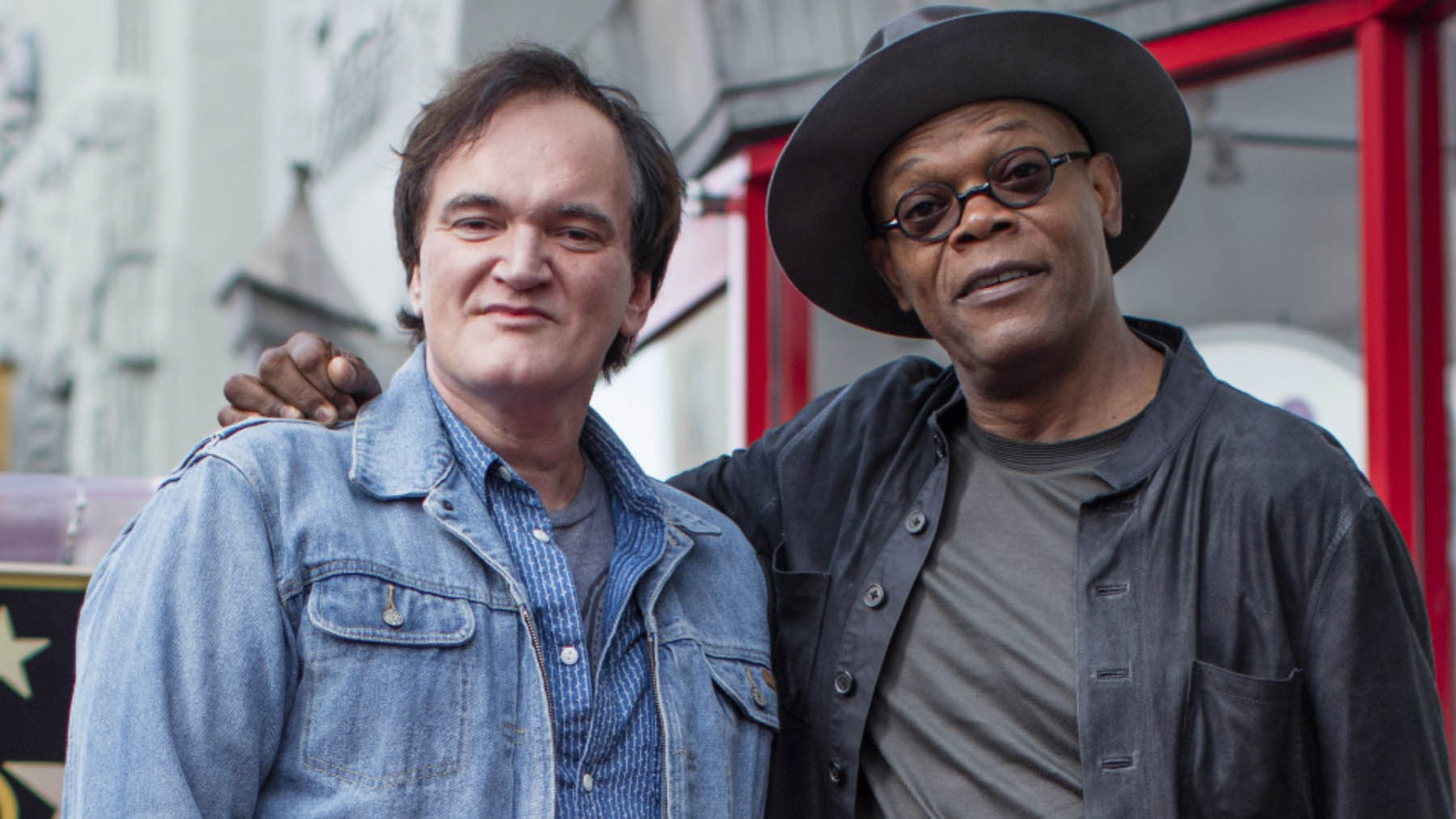 Quentin Tarantino y Samuel L. Jackson (Mark Davis/Getty Images)
