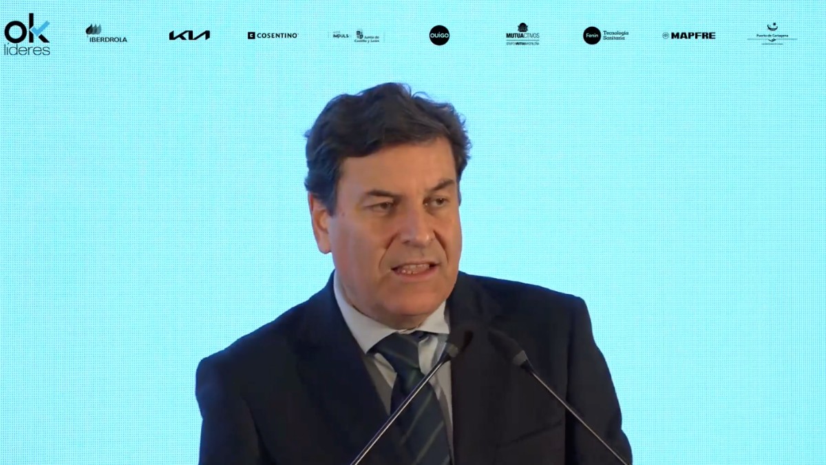 El consejero de Economía y Hacienda, Carlos Fernández Carriedo.